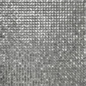 Mini Hexagon Silver Aluminum Mosaic | Young Interiors Flooring Center