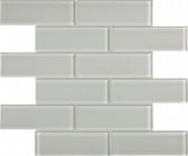 Mist 2X6 Brick Mosaic | Young Interiors Flooring Center