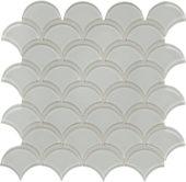 Mist Scallop Mosaic | Young Interiors Flooring Center