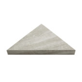 Mont Blanc Matte Shower Shelf 14.56x7.12x2 | Young Interiors Flooring Center