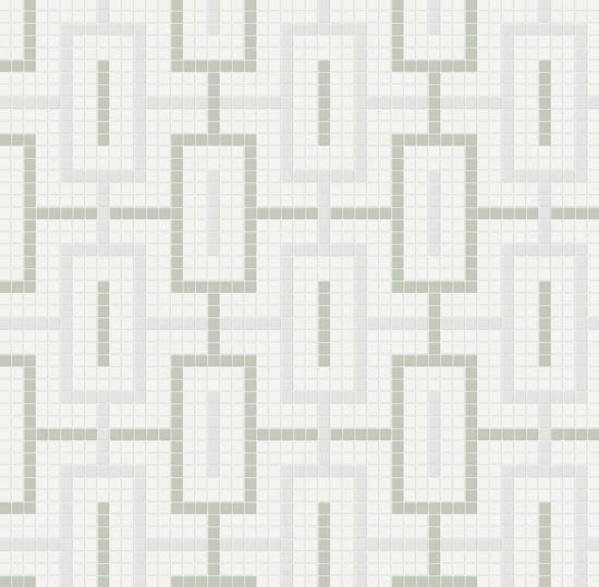 Morning Blend Matte Chain Pattern Mosaic | Young Interiors Flooring Center