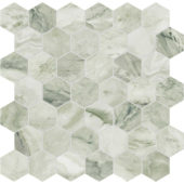 Moscato Argento 2 Hexagon Mosaic | Young Interiors Flooring Center