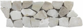 Onyx White Opus Mosaic Interlocking Border | Young Interiors Flooring Center