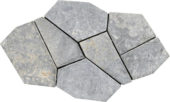 Opus Light Grey Marble Meshed Mounted Mosaic | Young Interiors Flooring Center