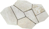 Opus White Marble Meshed Mounted Mosaic | Young Interiors Flooring Center