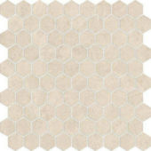 Polished 1" Affection Hex Mosaic | Young Interiors Flooring Center