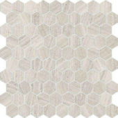 Polished 1" Passion Hex Mosaic | Young Interiors Flooring Center