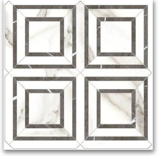 Polished Adoration Piazza Mosaic | Young Interiors Flooring Center