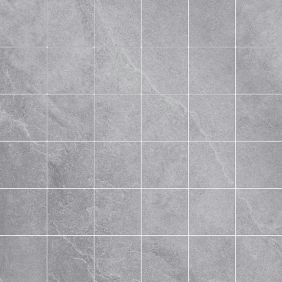 Ravello Light Grey 2X2 Mosaic | Young Interiors Flooring Center