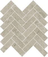 Ritz Gray 1.25x4 Herringbone Mosaic | Young Interiors Flooring Center