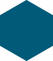 Ronda 5.5X6.3” Navy Blue Hexagon | Young Interiors Flooring Center