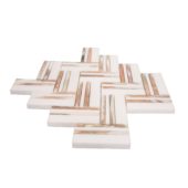 Rosey Weave Mosaic | Young Interiors Flooring Center
