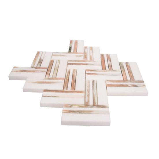 Rosey Weave Mosaic | Young Interiors Flooring Center