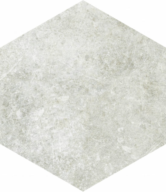 Seville 5.5X6.3” White Hexagon | Young Interiors Flooring Center