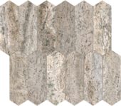 Silver Ash 2x6 Picket Mosaic | Young Interiors Flooring Center