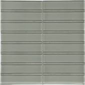Smoke 1.5X6 Stacked Mosaic | Young Interiors Flooring Center