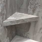 Smoky Sky Shower Bench 26x18.63x3 | Young Interiors Flooring Center
