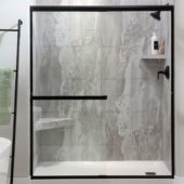 Smoky Sky Shower Wall Kit 32x60x78 | Young Interiors Flooring Center