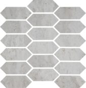 Spirit Silver Picket Mosaic | Young Interiors Flooring Center