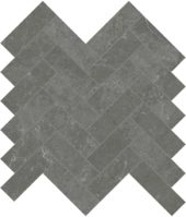 Stark Carbon 1.25x4 Herringbone Mosaic | Young Interiors Flooring Center