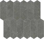 Stark Carbon 2x6 Picket Mosaic | Young Interiors Flooring Center