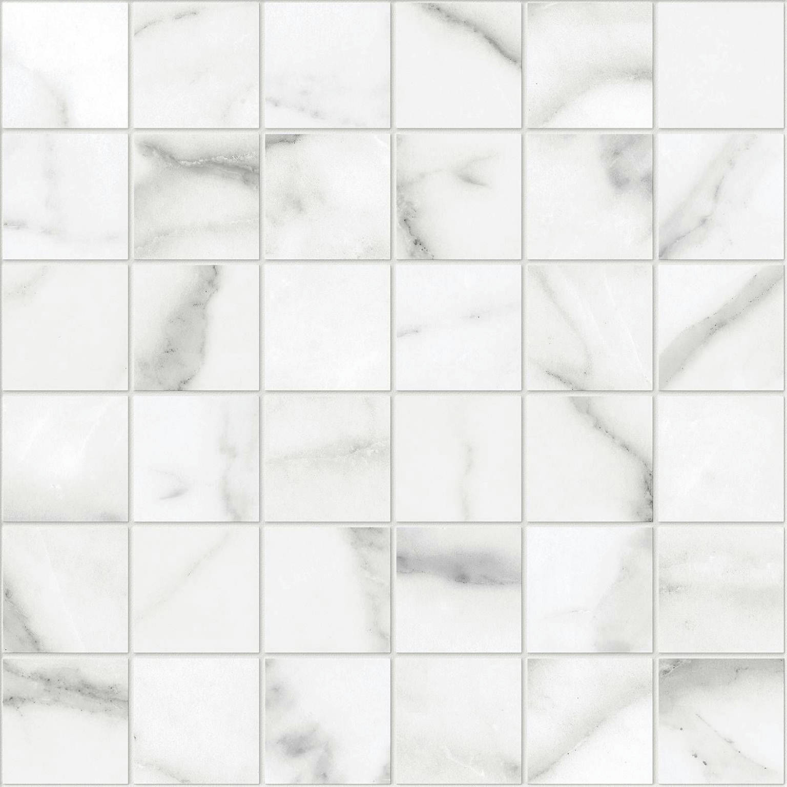 Statuario Venezia Honed 2X2 Mosaic | Young Interiors Flooring Center