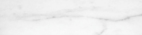 Statuario Venezia Polished 3X12 Bullnose | Young Interiors Flooring Center