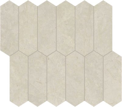 Tierra Halo 2×6 Picket Mosaic