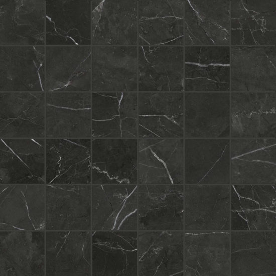 Tivoli Nero Honed 2X2 Mosaic | Young Interiors Flooring Center