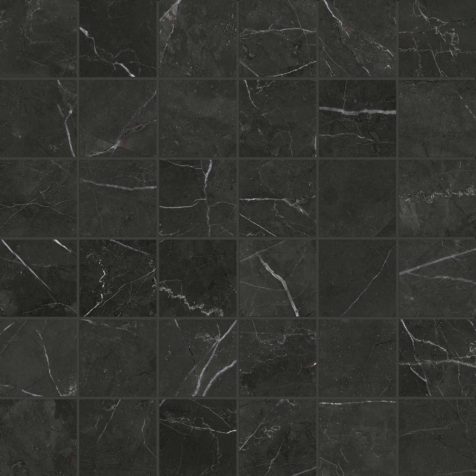 Tivoli Nero Honed 2X2 Mosaic | Young Interiors Flooring Center