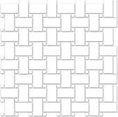 Treasure Ultimate Dolomite Polished Basketweave Mosaic | Young Interiors Flooring Center