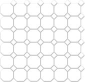 Treasure Ultimate Dolomite Polished Octagon/Dot Mosaic | Young Interiors Flooring Center