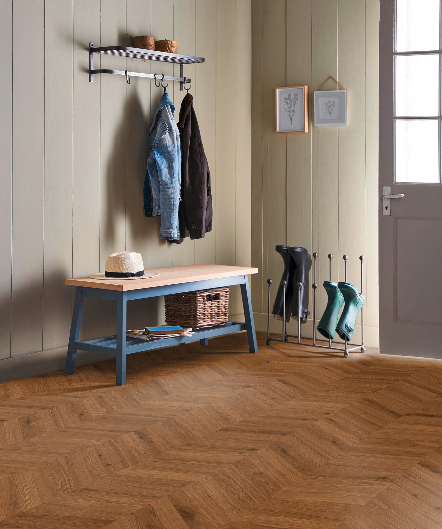 True Earth Chevron 10 | Young Interiors Flooring Center