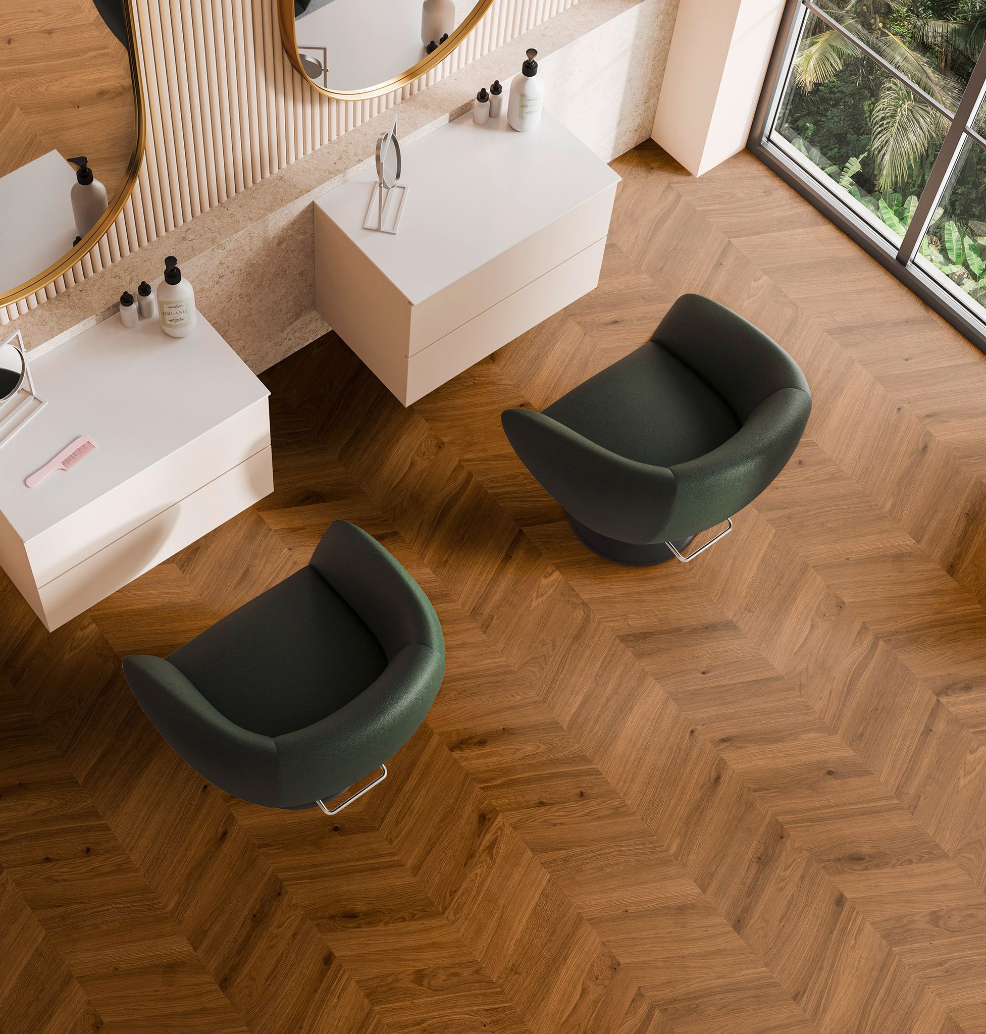True Earth Chevron 9 | Young Interiors Flooring Center