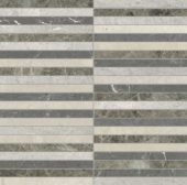 Utopio .5x6 Stacked Terra Mosaic | Young Interiors Flooring Center