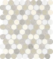 Utopio 1.25 Penny Round Dune Mosaic | Young Interiors Flooring Center