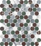 Utopio 1.25 Penny Round Tropic Mosaic | Young Interiors Flooring Center