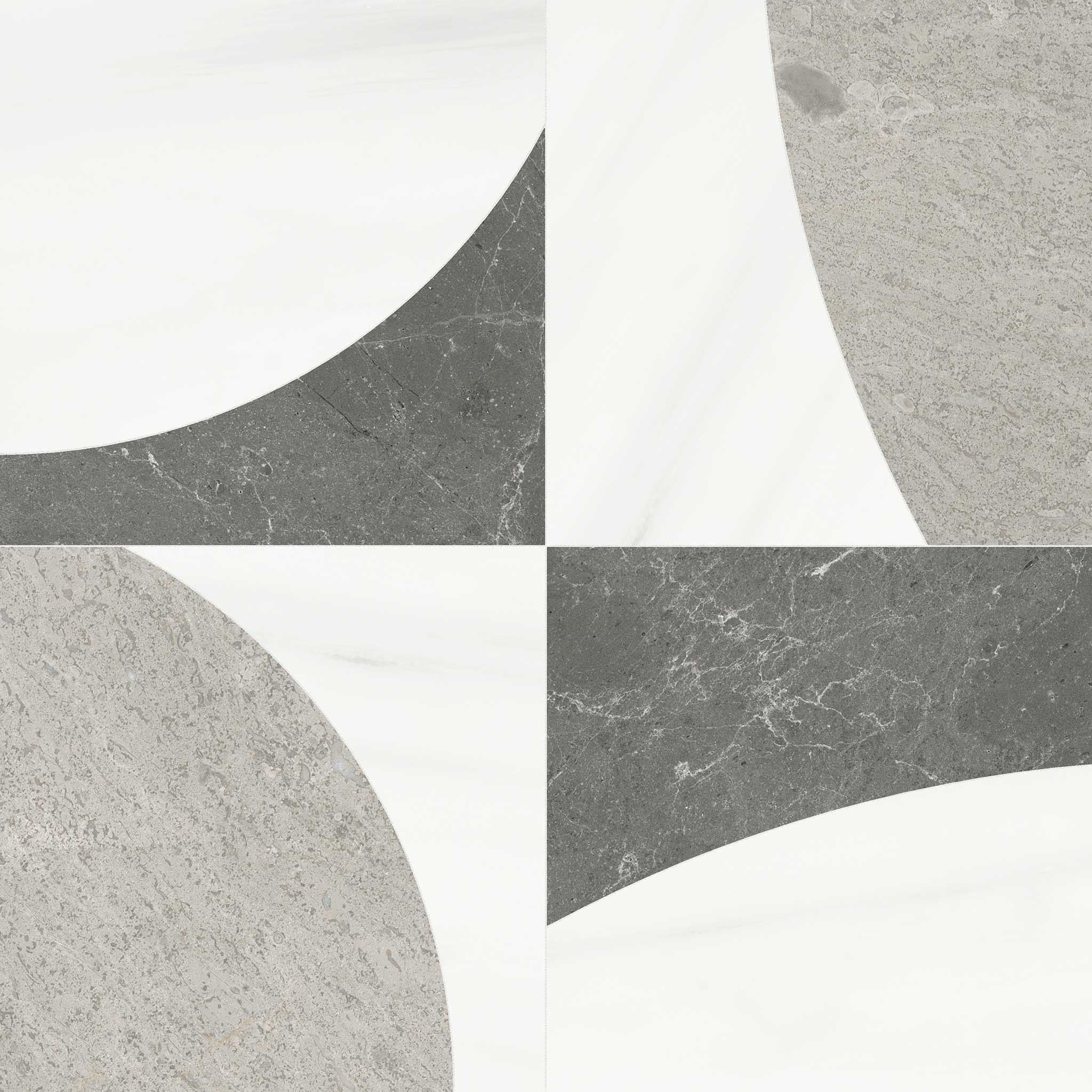 Utopio Eclypse Mist Mosaic | Young Interiors Flooring Center