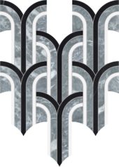 Utopio Florence Monochromo Mosaic | Young Interiors Flooring Center