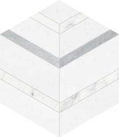 Utopio Hexo Dove Mosaic | Young Interiors Flooring Center