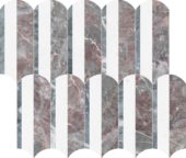 Utopio Hydros Blush Mosaic | Young Interiors Flooring Center