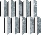 Utopio Hydros Monochromo Mosaic | Young Interiors Flooring Center