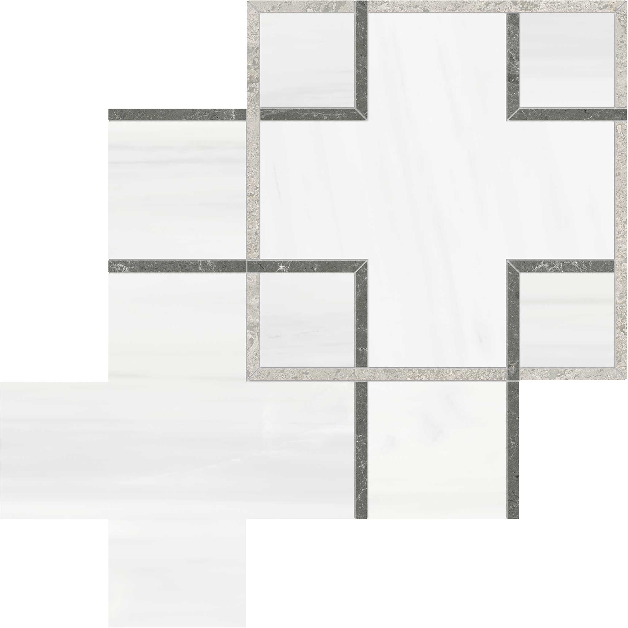 Utopio Schema Mist Mosaic | Young Interiors Flooring Center