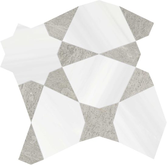 Utopio Stellar Grigio Mosaic
