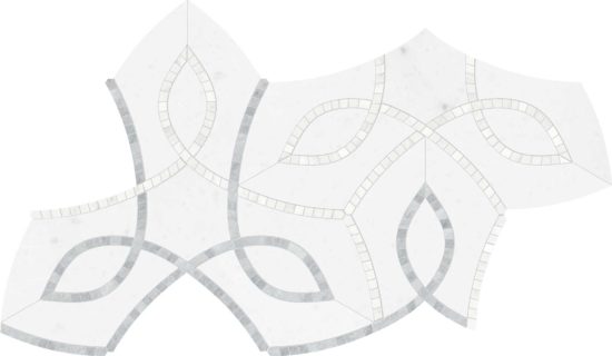 Utopio Vine Dove Mosaic | Young Interiors Flooring Center