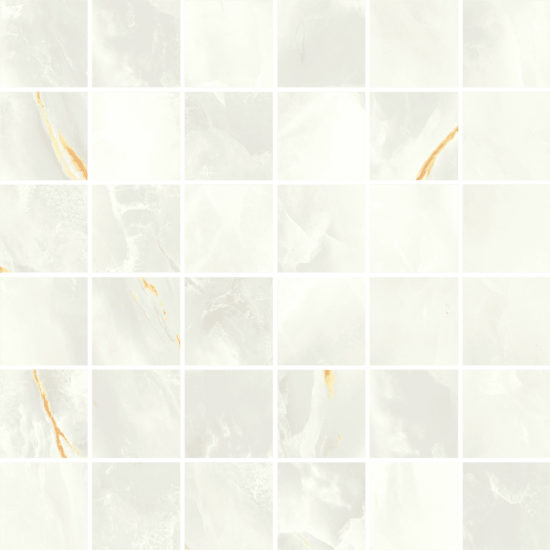 Venezia 2X2" Mosaic White | Young Interiors Flooring Center