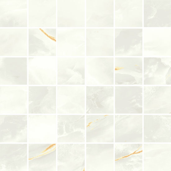Venezia 2X2" Mosaic White | Young Interiors Flooring Center
