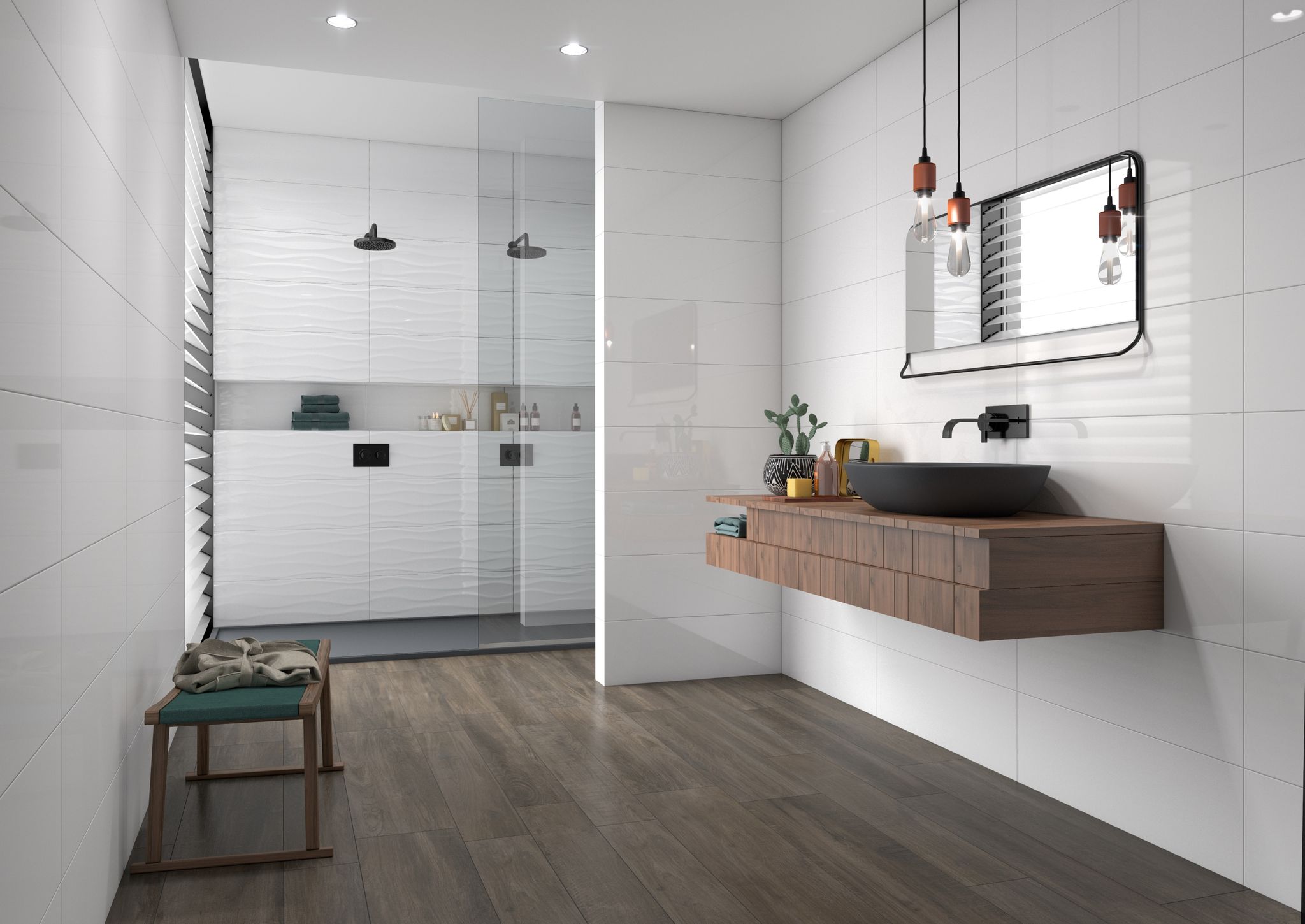 Venezia Blanco Vibe 10x30  and 10x30 | Young Interiors Flooring Center