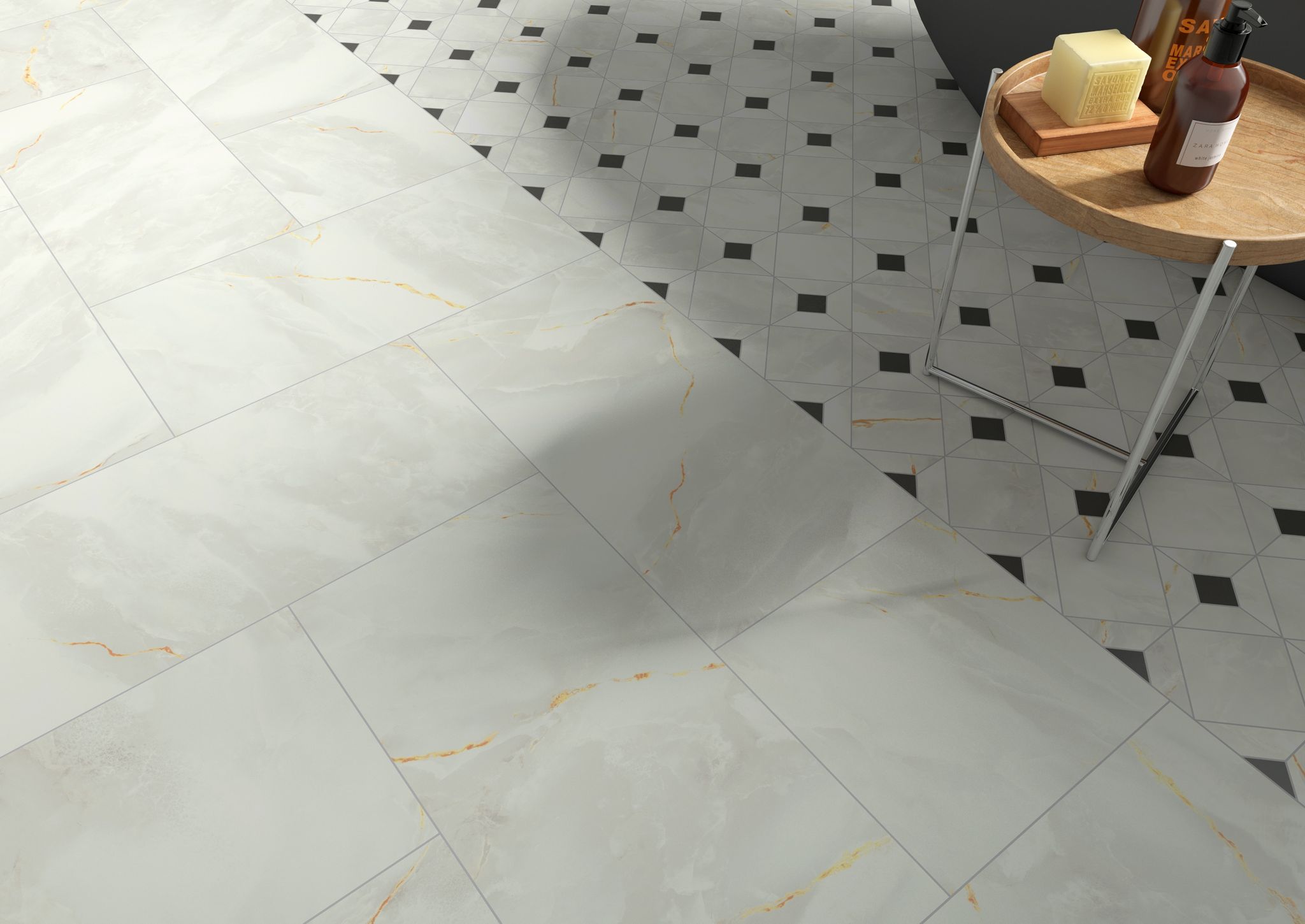 Venezia White 12x24 | Young Interiors Flooring Center