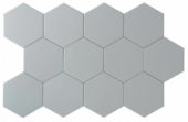 Vida 5.5X6.3” Pearl Hexagon | Young Interiors Flooring Center